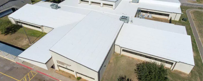 Hebbronville schools, new cool roofs