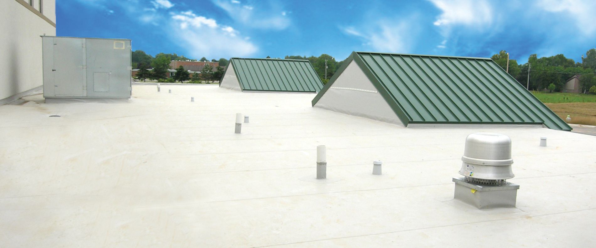 Duro-Last roof coatings repair flat roof