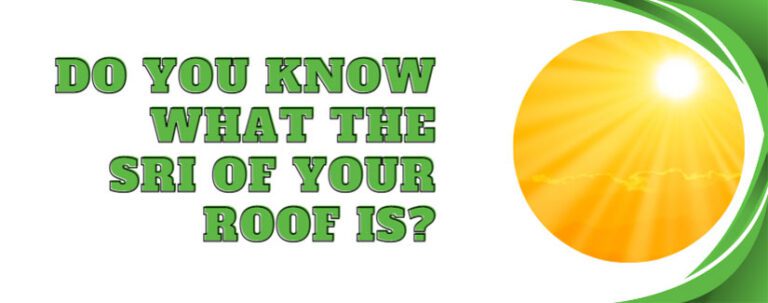 Do you know what the SRI of your roof is?